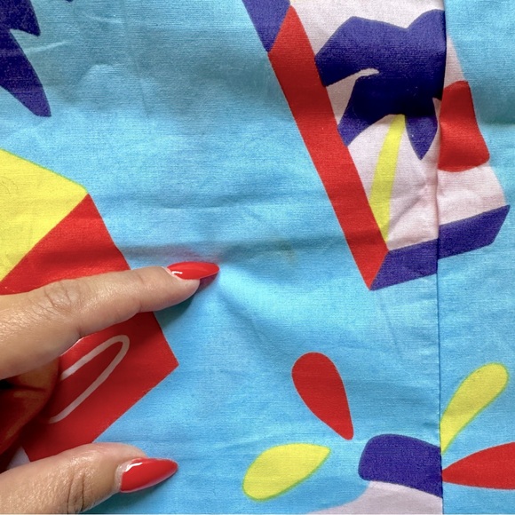 Nooworks Ruffle Snacks Print Top - Picture 12 of 12